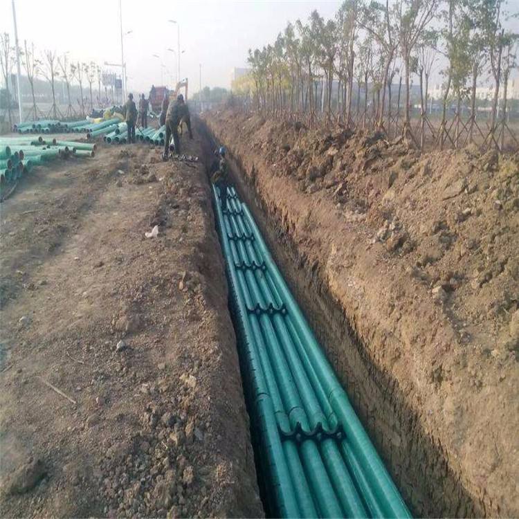 玻璃鋼電纜保護管施工技術